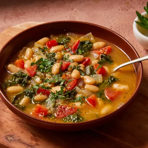 Bean Soup with Kale