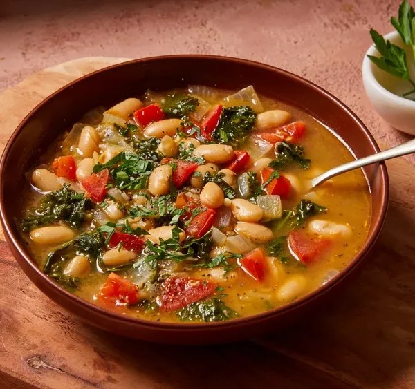 Bean Soup with Kale