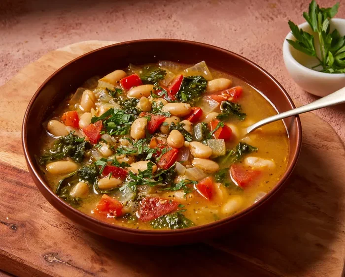 Bean Soup with Kale