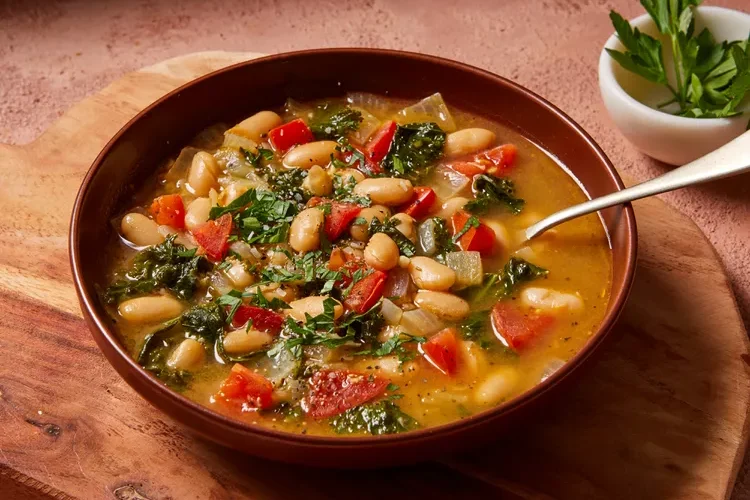 Bean Soup with Kale