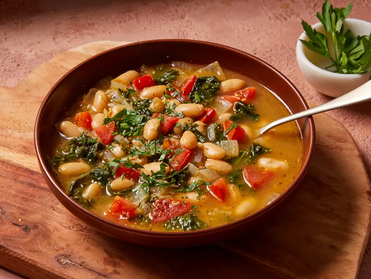 Bean Soup with Kale
