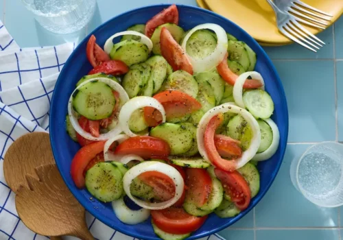 Cucumber Tomato Salad