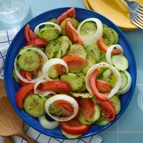 Cucumber Tomato Salad