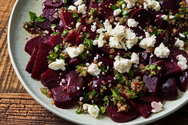 Roasted Beet Salad with Feta