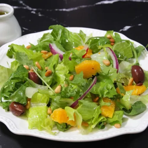 Romaine Salad with Orange and Olives