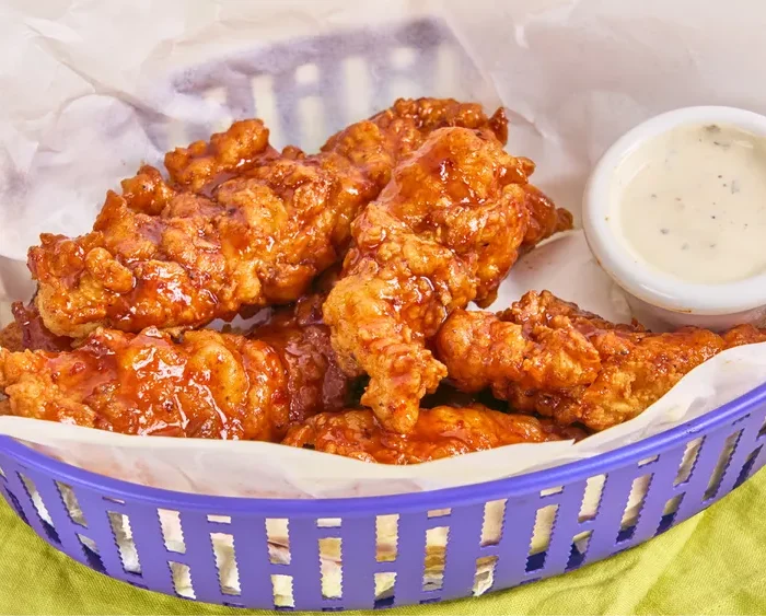 Chicken Crispers with Honey Chipotle Dipping Sauce