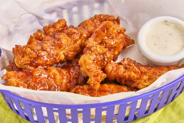 Chicken Crispers with Honey Chipotle Dipping Sauce