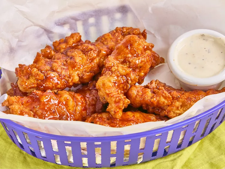 Chicken Crispers with Honey Chipotle Dipping Sauce