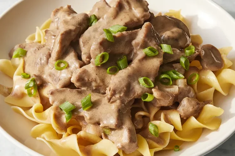 Pasta Beef Stroganoff