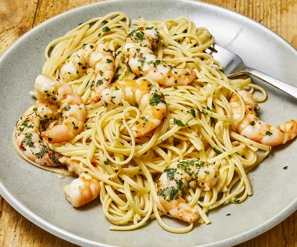 Shrimp Scampi with Pasta – Joaquim's Food World