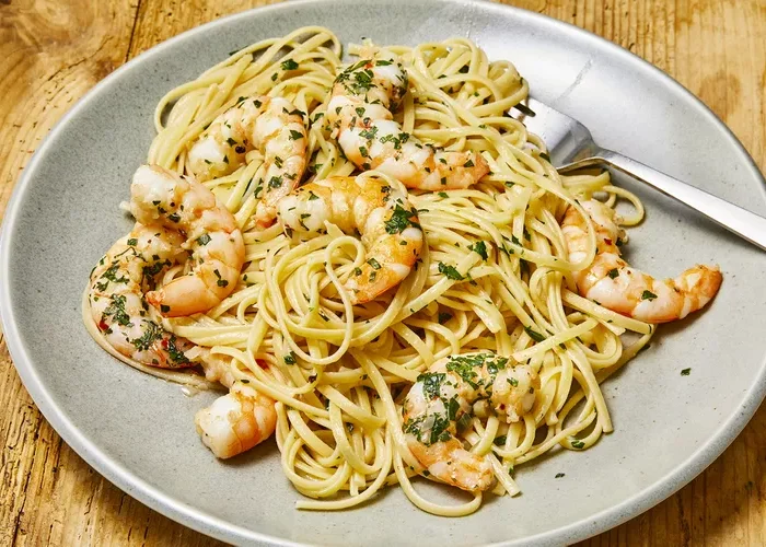 Shrimp Scampi with Pasta