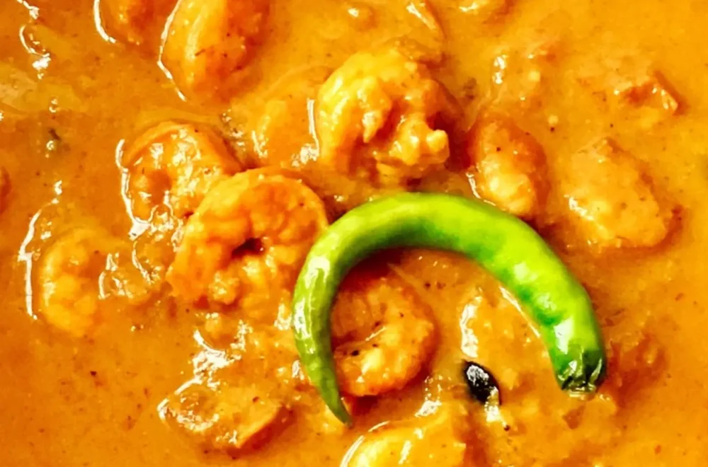 Goan prawn curry (Ambot tik)